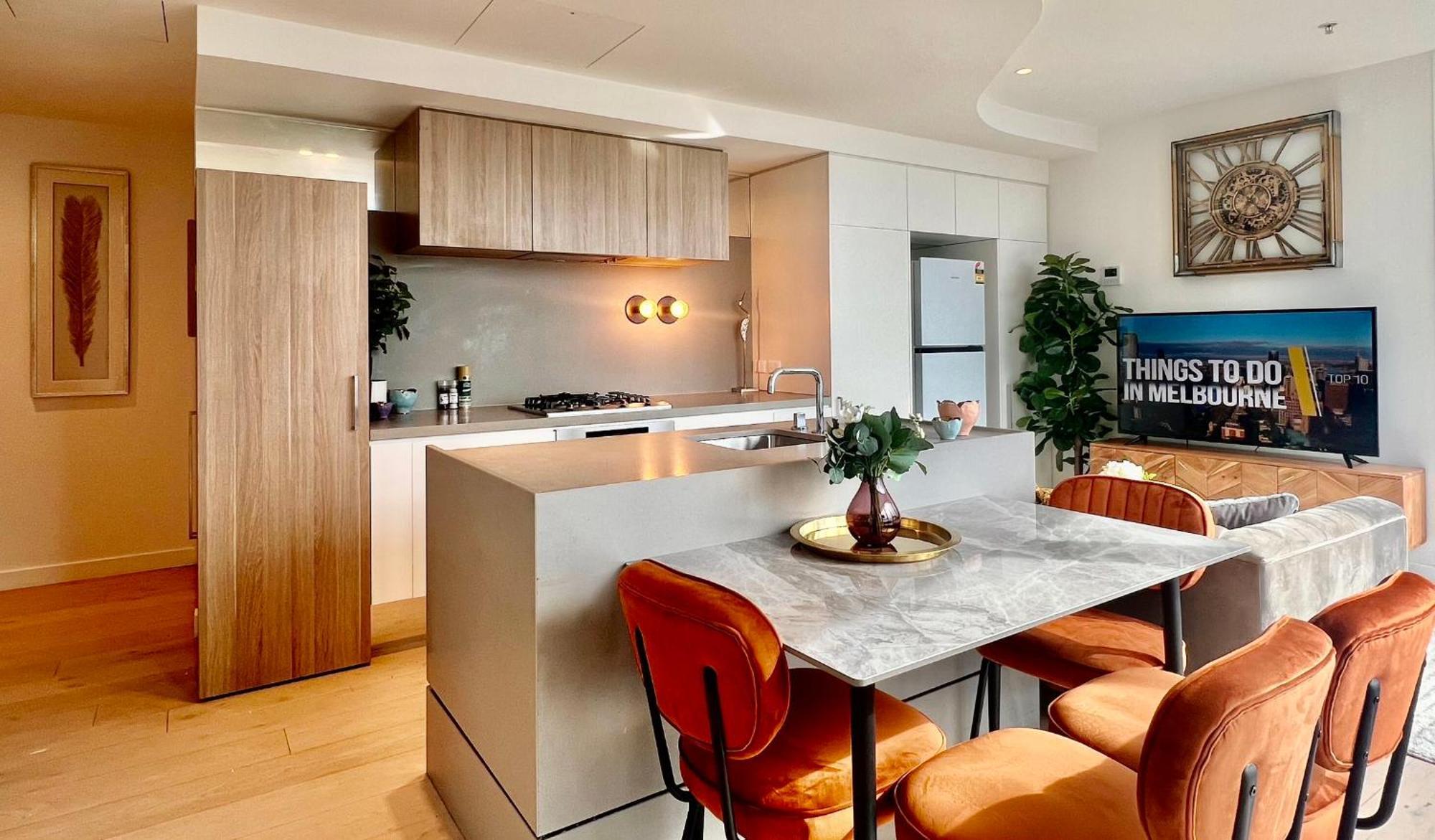 Highrise Best Location 2Baths Ville de Ville de Melbourne Extérieur photo